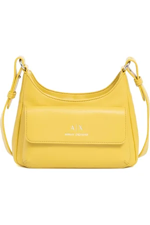 Armani Exchange Dames, Tassen, Geel, Maat: ONE Size Poliester