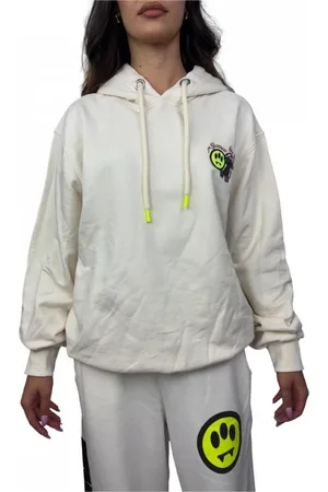 BARROW Dames, Sweatshirts & Hoodies, Wit, Maat: L Katoen