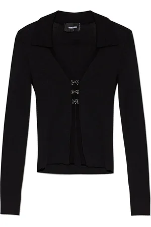 Dsquared2 Dames, Truien, Zwart, Maat: M Katoen
