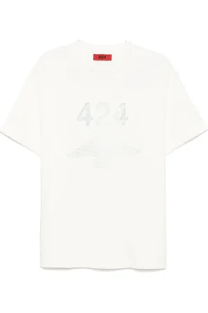 424 FAIRFAX Heren, Tops, Wit, Maat: L