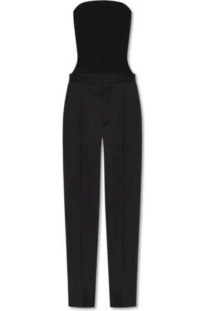 Alaïa Dames, Jumpsuits & Playsuits, Zwart, Maat: S Wol