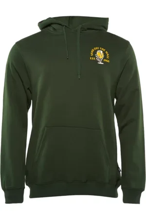 Vans Heren, Sweatshirts & Hoodies, Groen, Maat: L Katoen