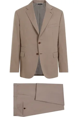 BRIONI Heren, Pakken, , Maat: 2XL Katoen
