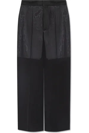 Victoria Beckham Dames, Broeken, Zwart, Maat: S Wol