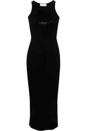 BLUMARINE Dames, Jurken, Zwart, Maat: S
