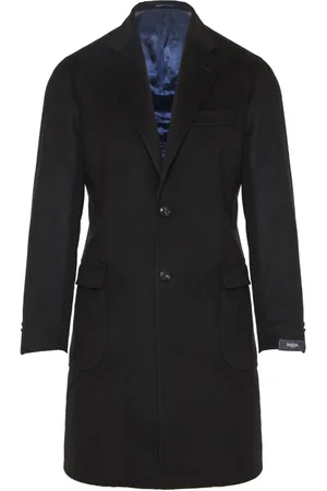 BARBA Heren, Mantels, Blauw, Maat: 3XL Kasjmier