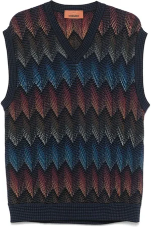 Missoni Heren, Truien, Veelkleurig, Maat: L