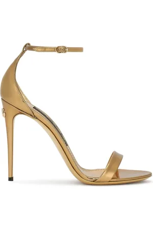 Dolce & Gabbana Dames, Schoenen, Geel, Maat: 35 EU Leer