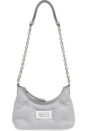Maison Margiela Unisex, Tassen, Grijs, Maat: ONE Size Leer