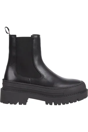 Tommy Hilfiger Dames, Schoenen, Zwart, Maat: 38 EU Leer