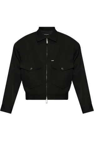 Dsquared2 Heren, Jassen, Zwart, Maat: S Wol