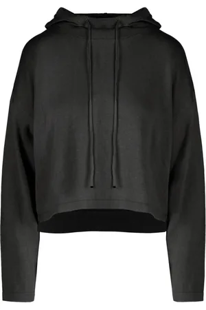 Bomboogie Dames, Sweatshirts & Hoodies, Zwart, Maat: M Katoen