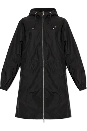 Burberry Dames, Mantels, Zwart, Maat: XS Katoen