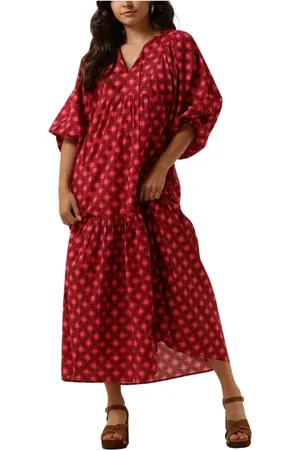 NOTRE-V Dames, Jurken, Rood, Maat: S