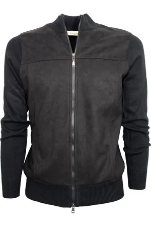 CASHMERE COMPANY Heren, Jassen, Zwart, Maat: XL Wol