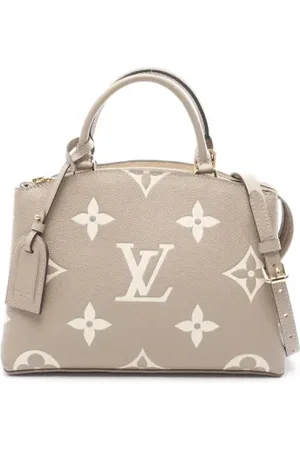 LOUIS VUITTON Dames, Pre-owned, Grijs, Maat: ONE Size Leer