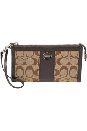 Coach Dames, Pre-owned, Bruin, Maat: ONE Size Tweed