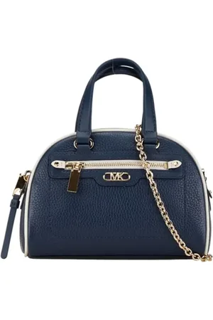 Michael Kors Dames, Pre-owned, Blauw, Maat: ONE Size Leer
