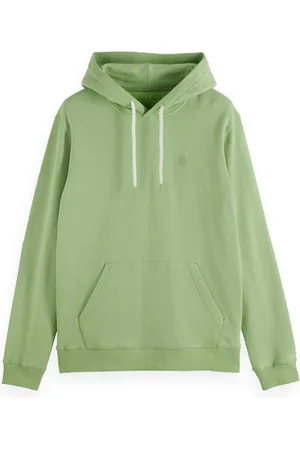 Scotch&Soda Heren, Sweatshirts & Hoodies, Groen, Maat: L Katoen