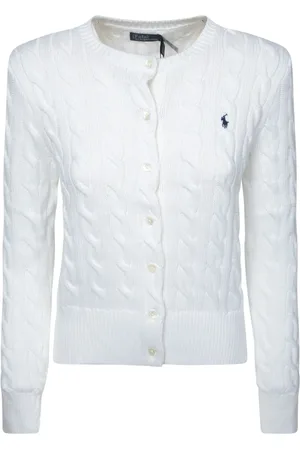 Ralph Lauren Dames, Truien, Wit, Maat: M Katoen
