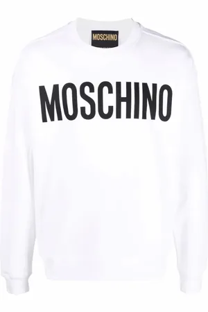 Moschino Heren, Sweatshirts & Hoodies, Wit, Maat: XL