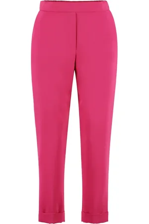 P.A.R.O.S.H. Dames, Broeken, Roze, Maat: M Poliester