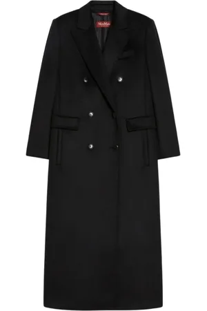 Max Mara Dames, Mantels, Zwart, Maat: XS Wol