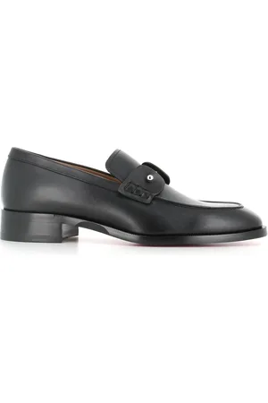 Christian Louboutin Heren, Schoenen, Zwart, Maat: 42 EU Leer