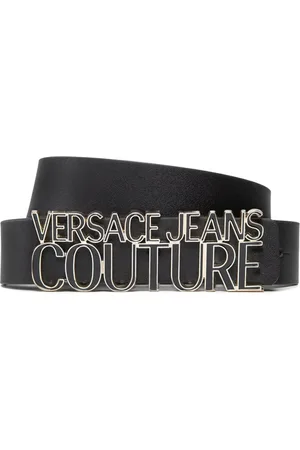 VERSACE Dames, Accessoires, Zwart, Maat: 95 CM Leer