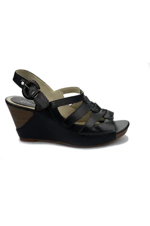 Clarks Dames, Schoenen, Zwart, Maat: 37 1/2 EU Leer