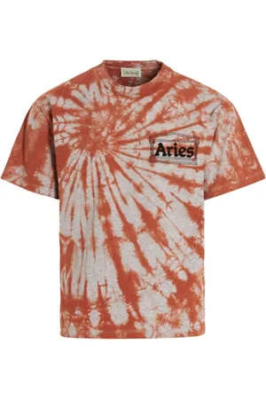 ARIES Heren, Tops, Oranje, Maat: XS Katoen