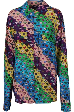 ALESSANDRO ENRIQUEZ Dames, Blouses & Shirts, Veelkleurig, Maat: S Viscose
