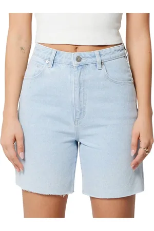 ABrand Dames, Korte broeken, Blauw, Maat: W27 Katoen