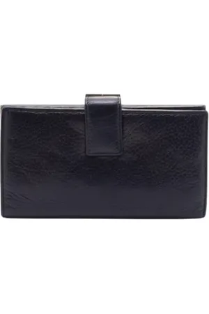Carolina Herrera Dames, Pre-owned, Zwart, Maat: ONE Size Leer