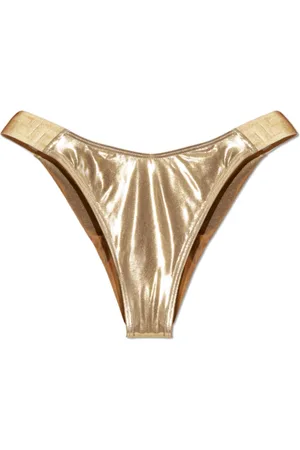 VERSACE Dames, Badkleding, Geel, Maat: XL Poliester