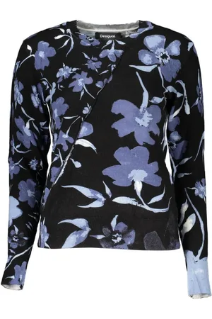 Desigual Dames, Truien, Veelkleurig, Maat: S Viscose