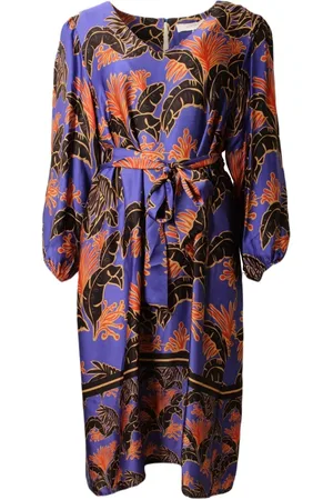 AMELIE & AMELIE Dames, Jurken, Veelkleurig, Maat: 4XL