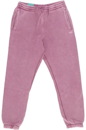 Vans Heren, Broeken, Roze, Maat: L Fleece