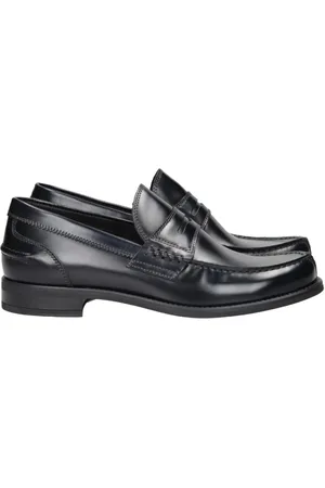 ANTICA CUOIERIA Heren, Schoenen, Blauw, Maat: 42 EU Leer