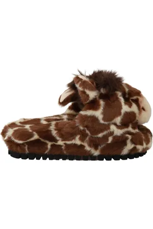 Dolce & Gabbana Dames, Schoenen, Bruin, Maat: 35 EU Acryl