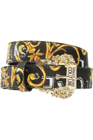 VERSACE Dames, Accessoires, Veelkleurig, Maat: 95 CM Leer