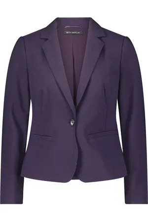 Betty Barclay Dames, Jassen, Paars, Maat: 2XL Leer