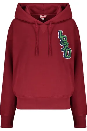 Kenzo Dames, Sweatshirts & Hoodies, Rood, Maat: XS Katoen