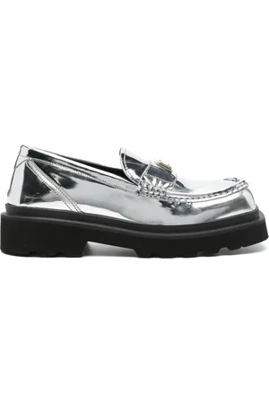 Dolce & Gabbana Dames, Schoenen, Grijs, Maat: 37 1/2 EU