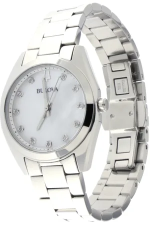 BULOVA Dames, Accessoires, Wit, Maat: ONE Size