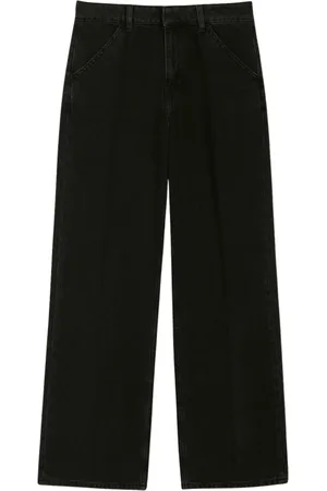 Bash Dames, Broeken, Zwart, Maat: S Denim