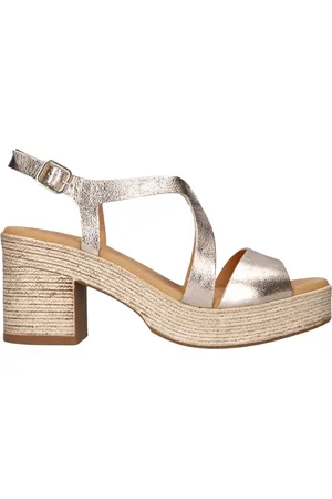 Stefano Lauran Dames, Schoenen, Geel, Maat: 36 EU Leer