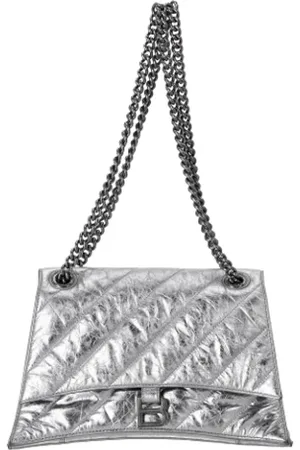 Balenciaga Dames, Pre-owned, Grijs, Maat: ONE Size Leer