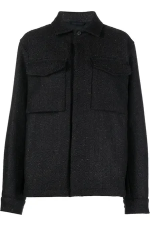 Baracuta Dames, Jassen, Blauw, Maat: L Wol