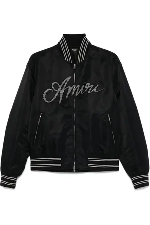 AMIRI Heren, Jassen, Zwart, Maat: L Nylon